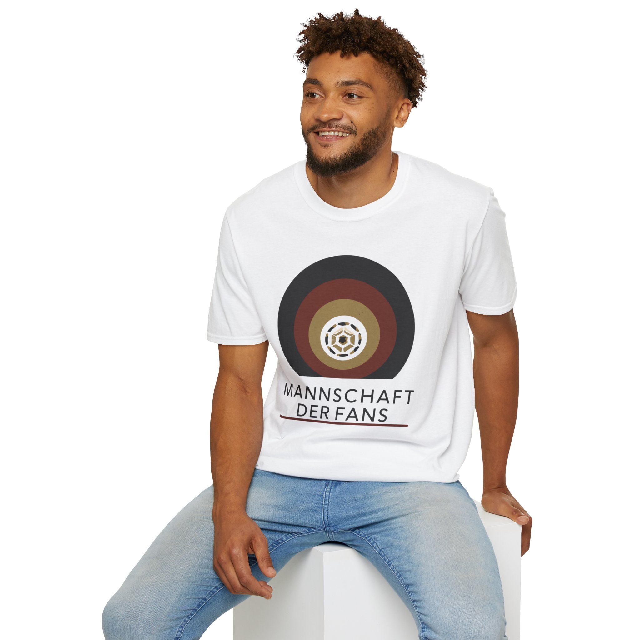 Mannschaft Der Fans – Fußball-T-Shirt mit Fan-Design