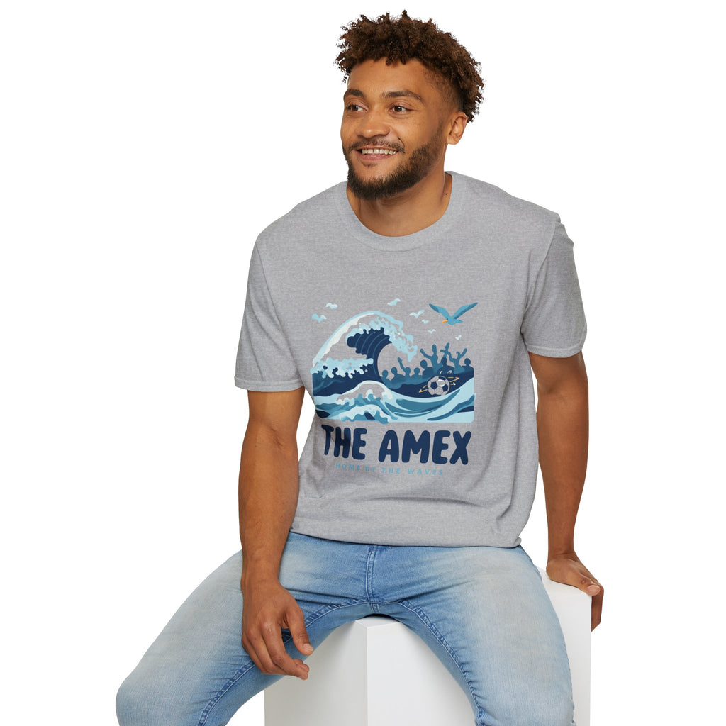 The Amex – Coastal Football T-Shirt (Wave Edition)