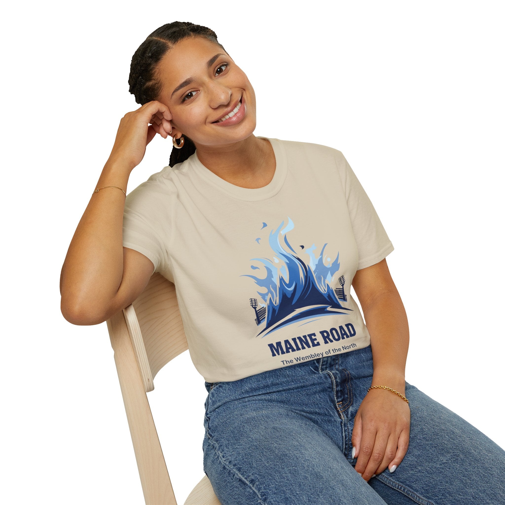 Maine Road – Football T-Shirt (Manchester Inspired)