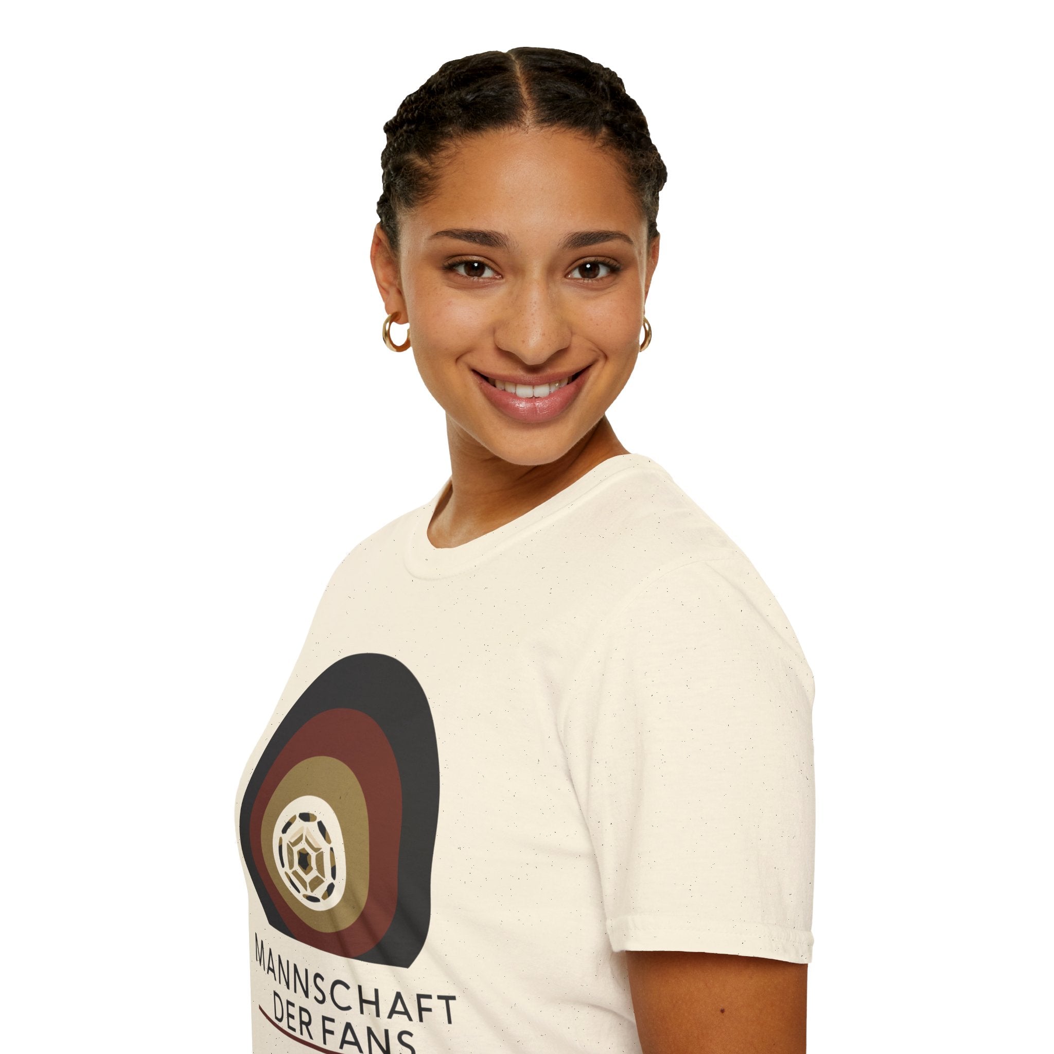 Mannschaft Der Fans – Fußball-T-Shirt mit Fan-Design